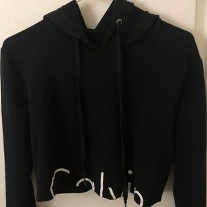 Calvin Klein cropped hoodie